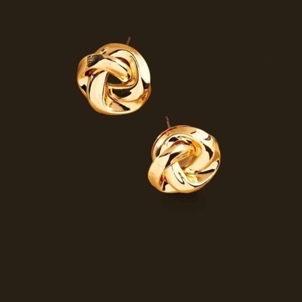 Anthropologie love knot Earrings